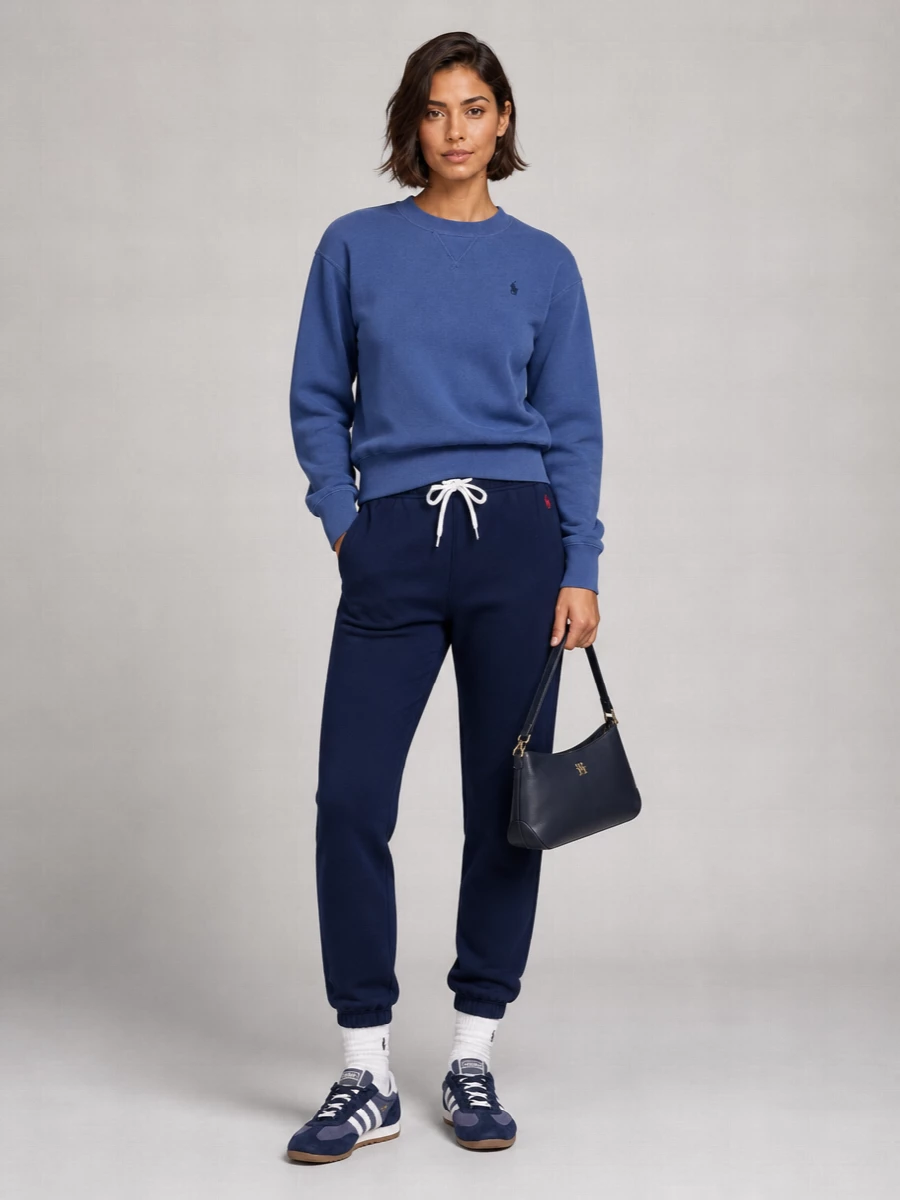 Polo Ralph Lauren Cotton Blend Crew Neck Sweatshirt Long Sleeves