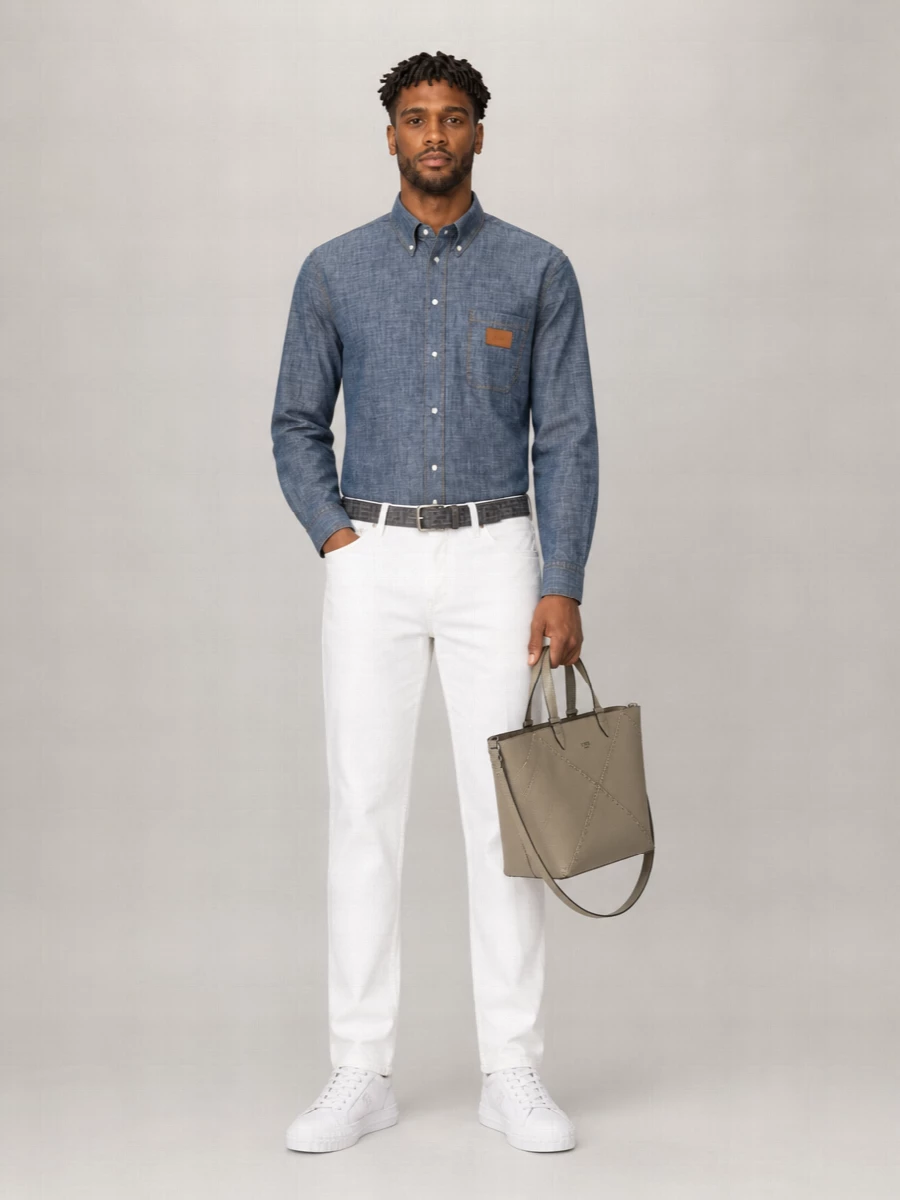Fendi Chambray Shirt