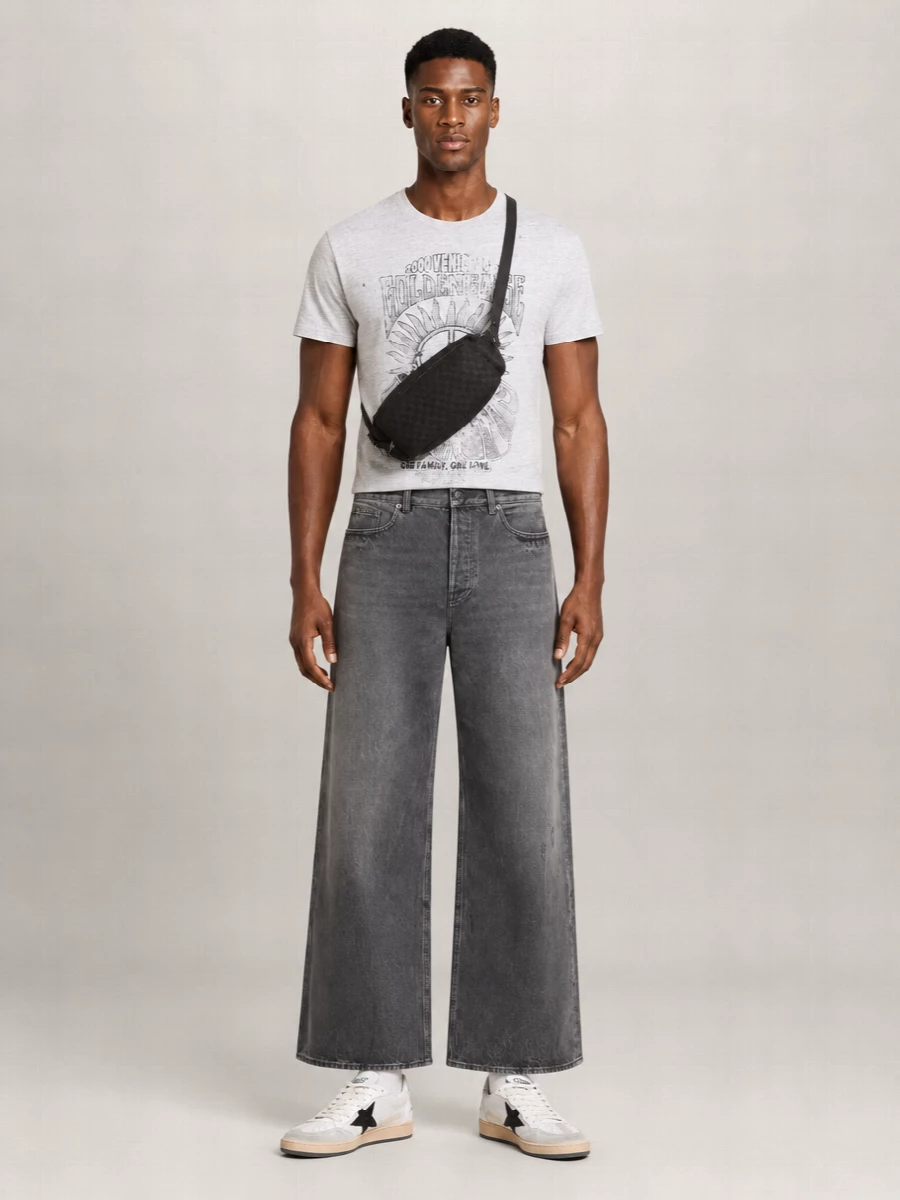 Golden Goose Printed Cotton Jersey T-Shirt