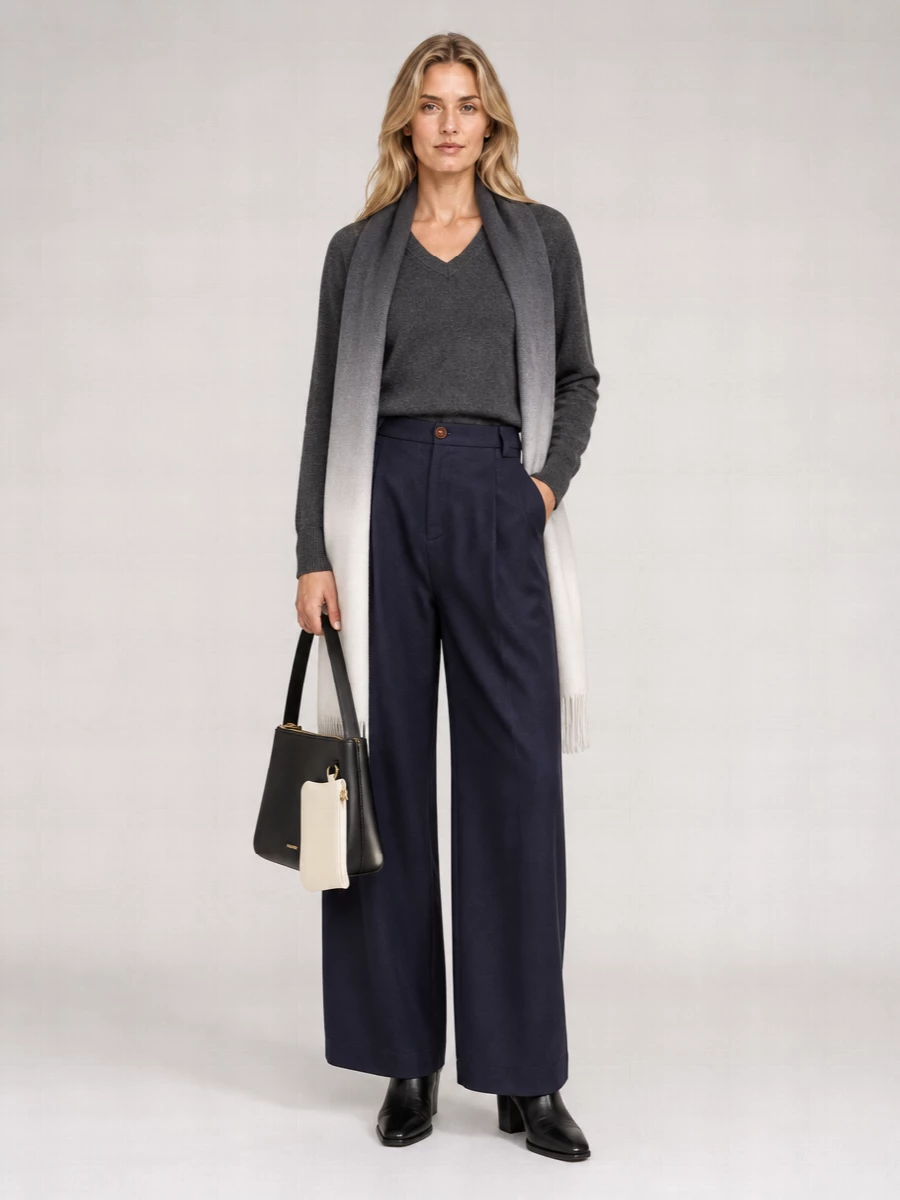 Alysi Cashmere V-Neck Jumper