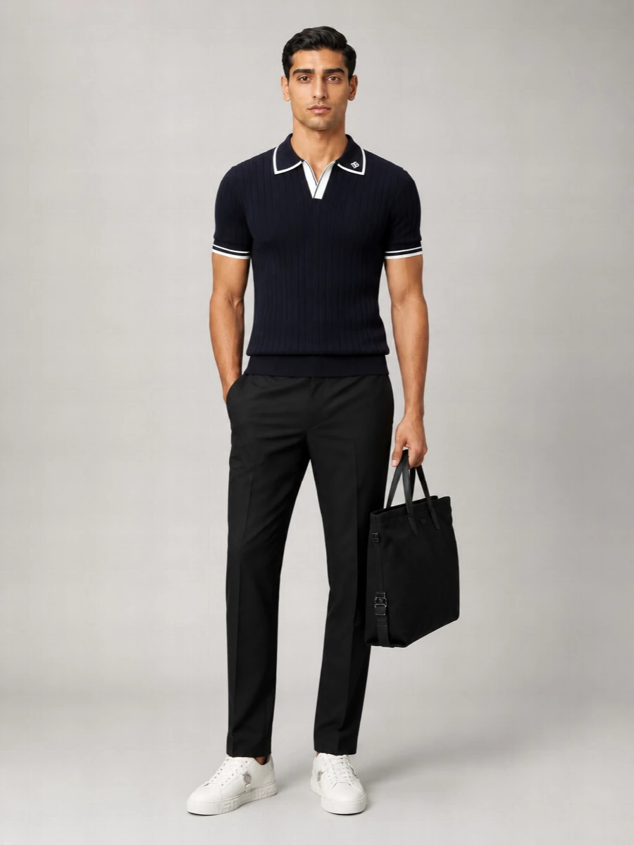Dolce&Gabbana Knit Polo Shirt