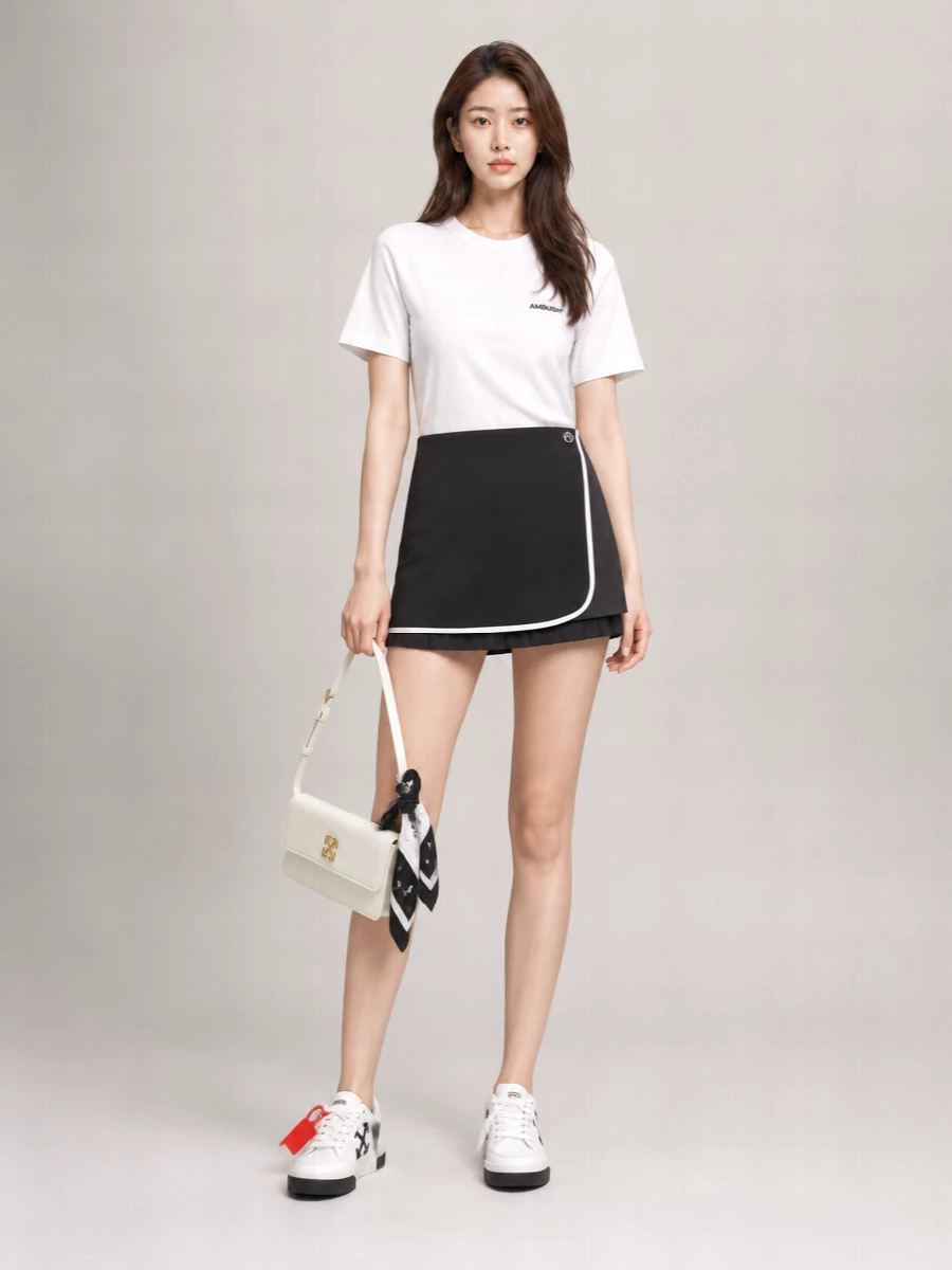 Ambush Ribbed Cotton T-Shirt Set