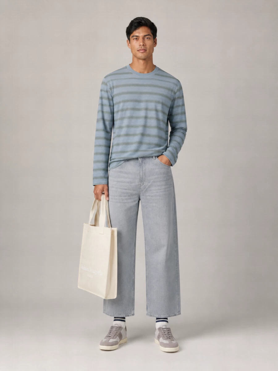 Our Legacy Striped Oversized Long-Sleeve T-Shirt