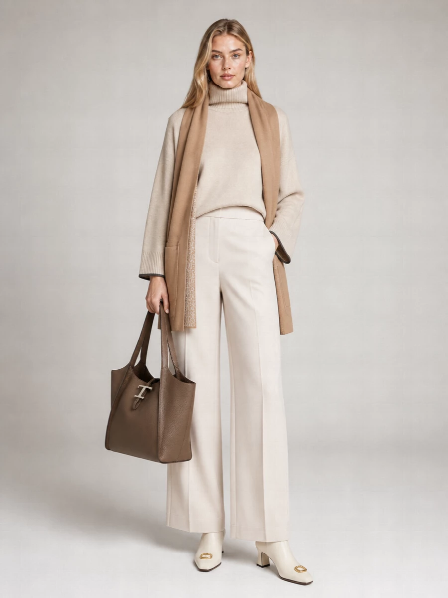 Tod's T Timeless Leather Shoulder Bag