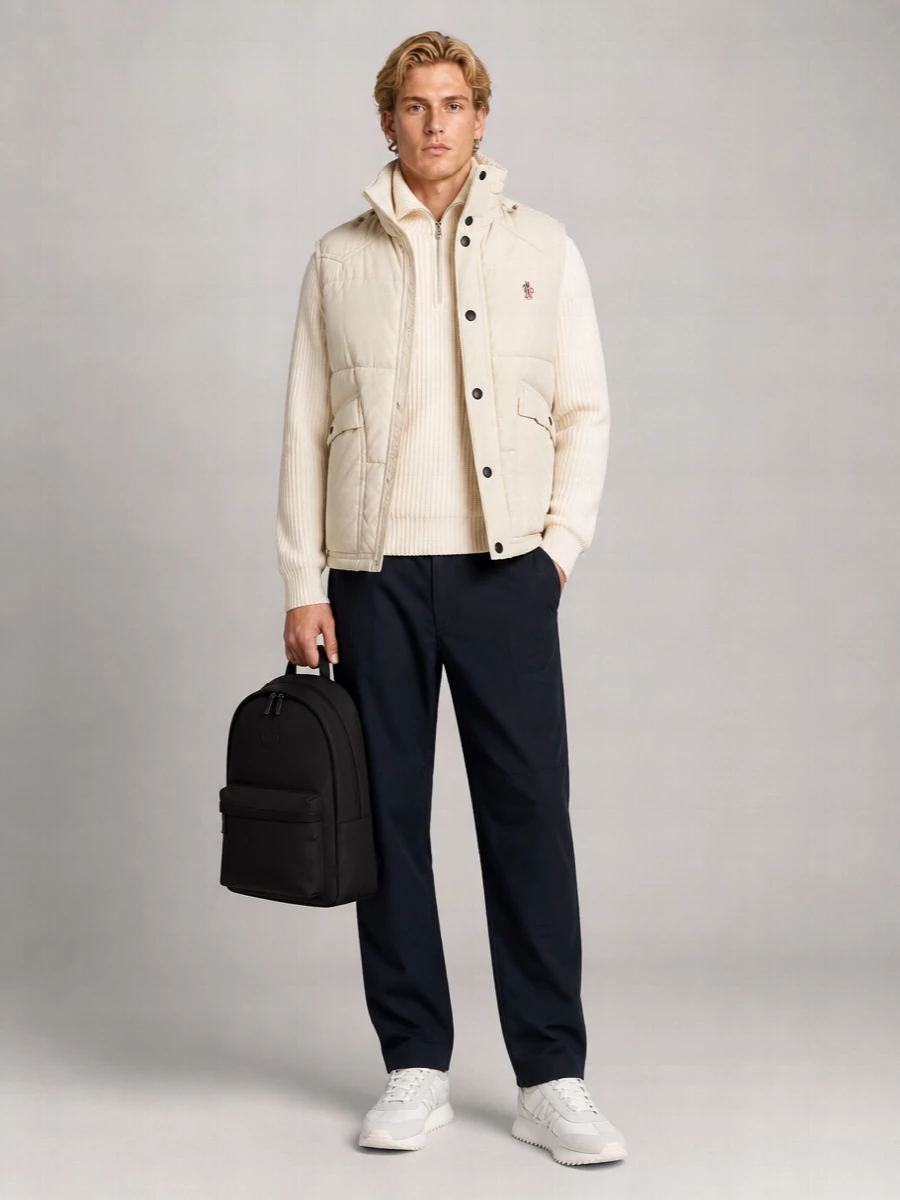 Moncler Grenoble Sleeveless Down Padded Jacket