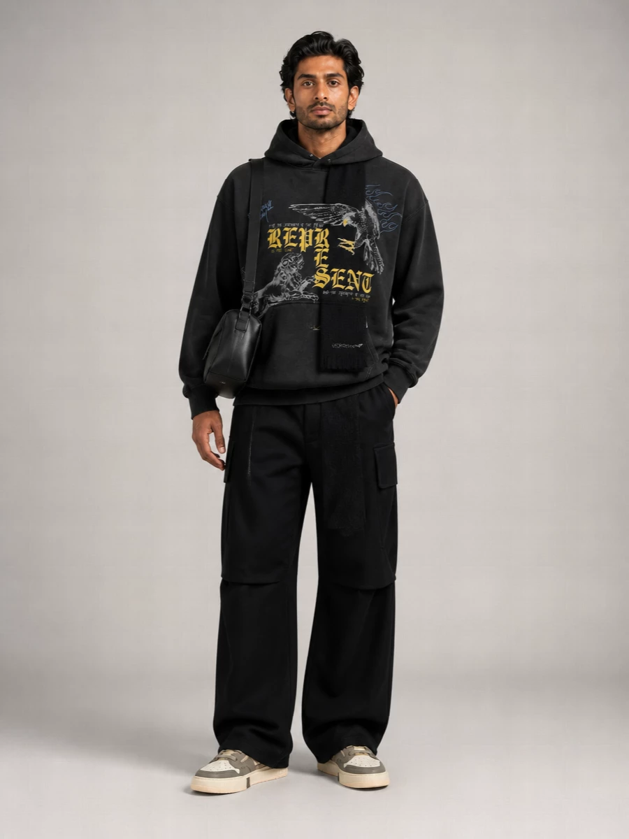 Represent Cotton Printed T-Shirt