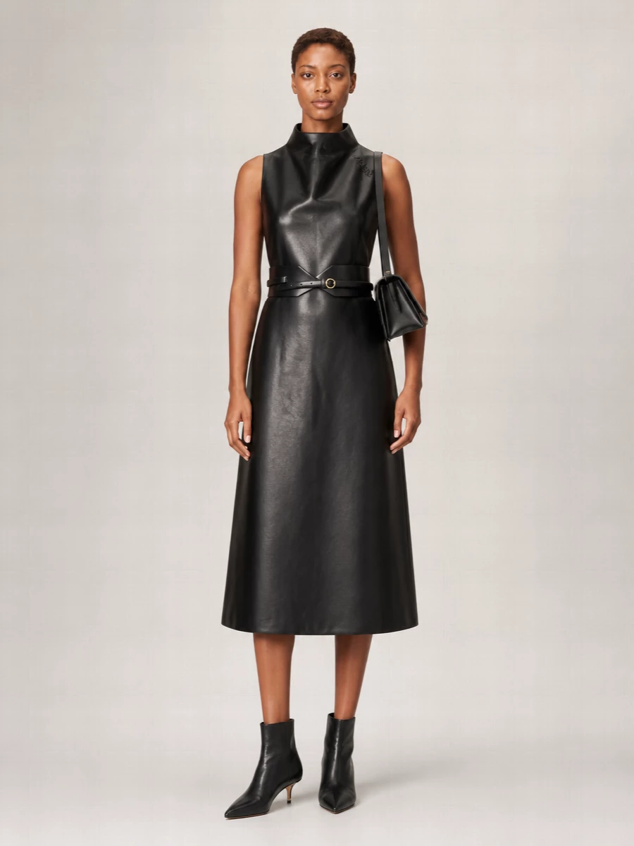 Marni Two-Tone Midi Dress