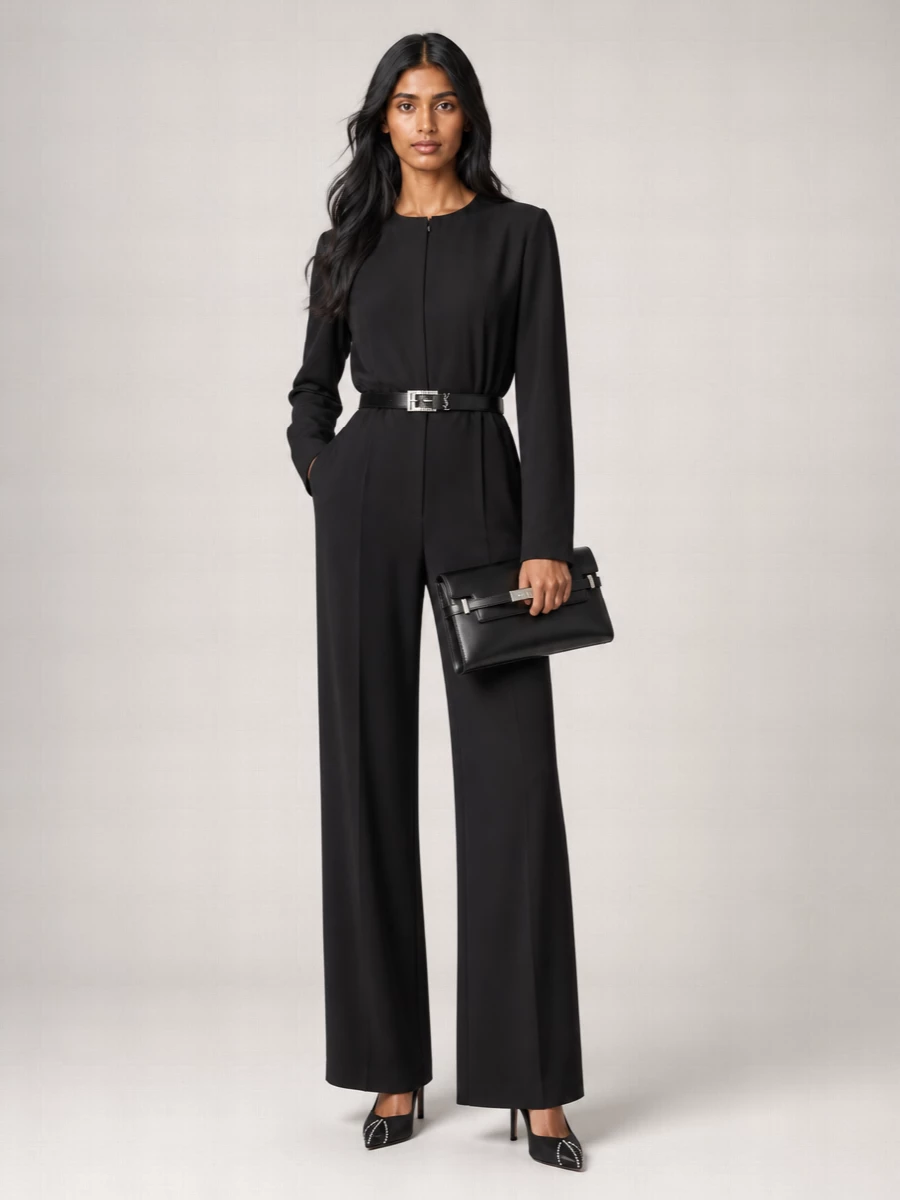 Saint Laurent Na Leather Shoulder Bag