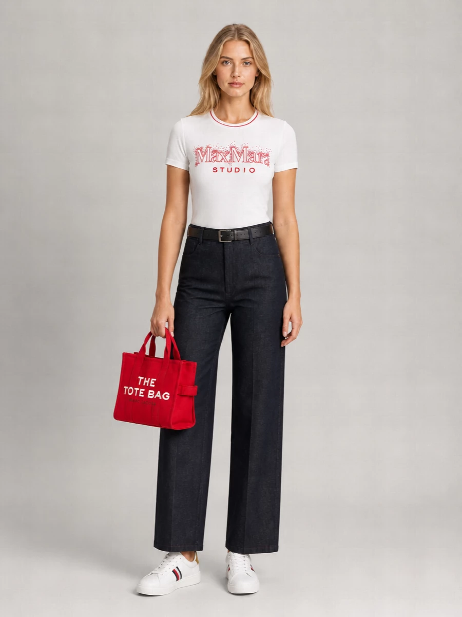 S Max Mara Logo-Print T-Shirt