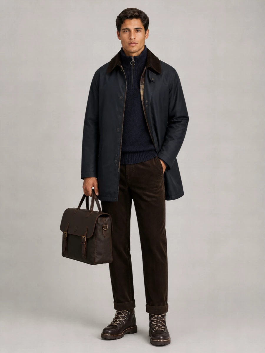 Barbour Cotton Regular-Fit Full-Length Jacket