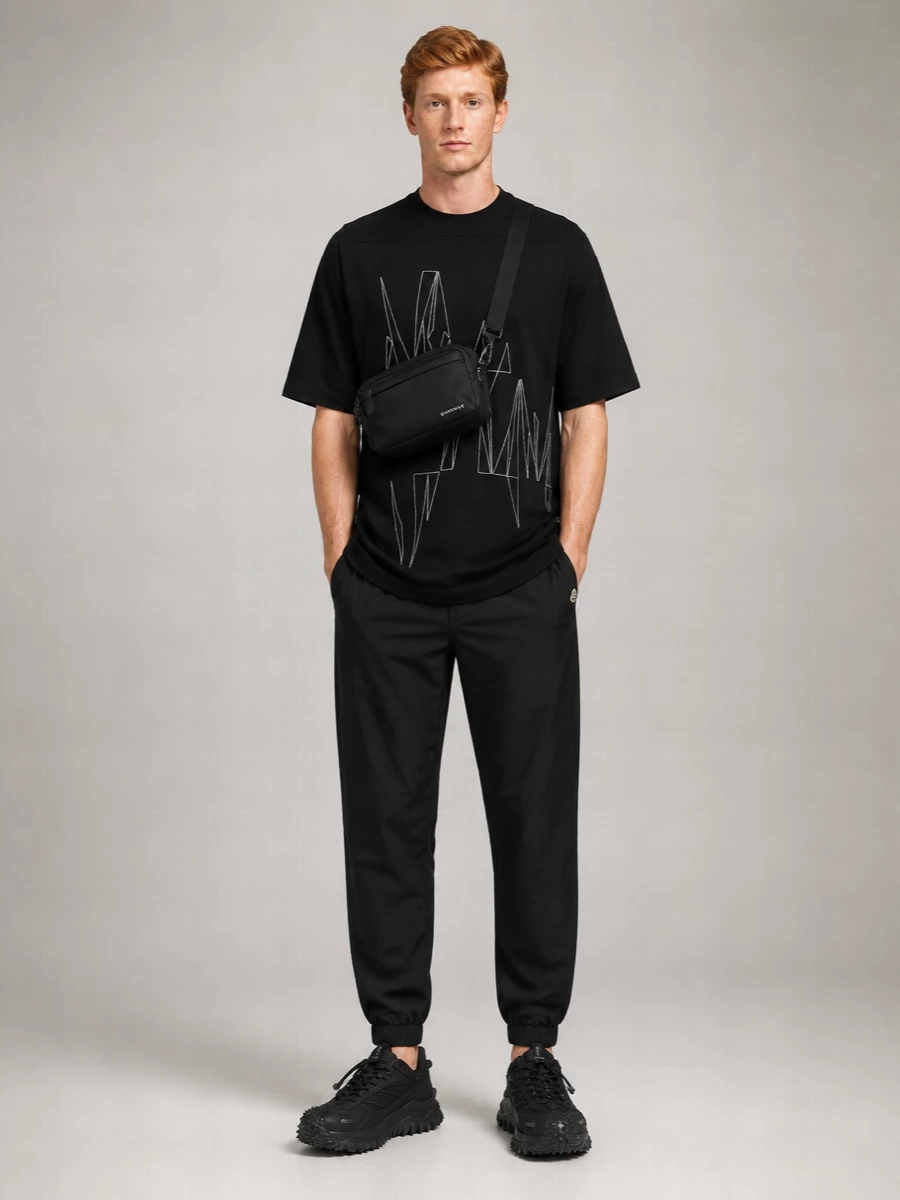 Moncler Polyamide Low-Top Sneakers
