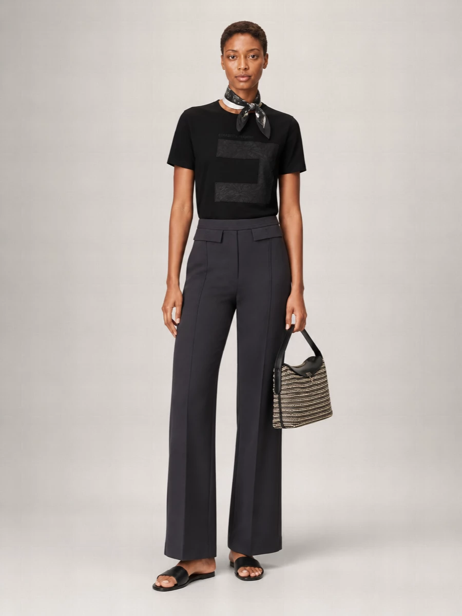 Elisabetta Franchi Crew-Neck T-Shirt