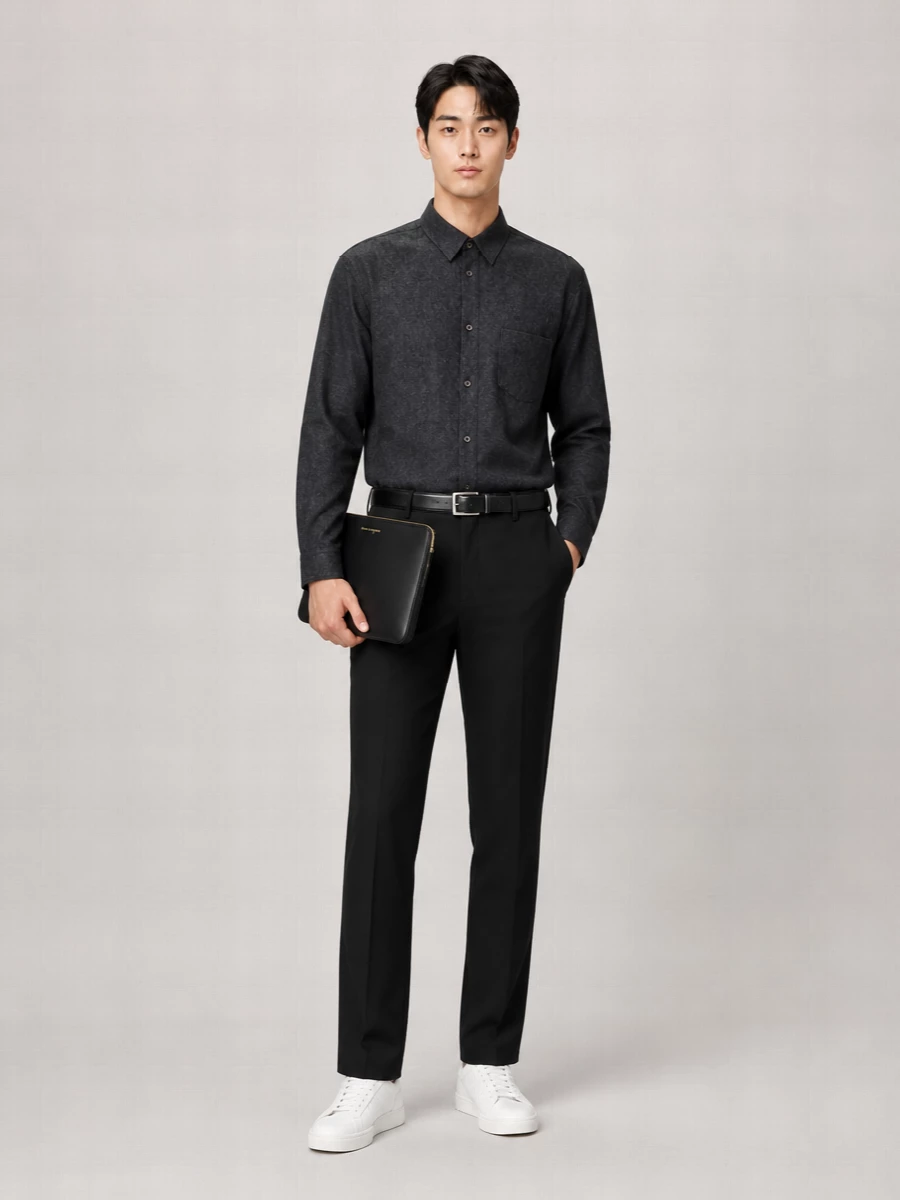 Comme des Garçons wool overshirt
