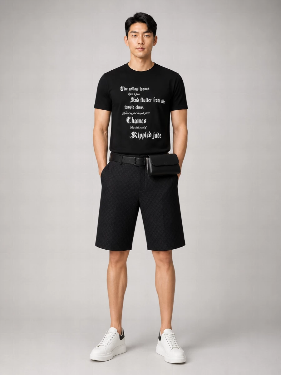 Alexander Mcqueen Cotton Logo Print Ribbed Crew Neck T-Shirt