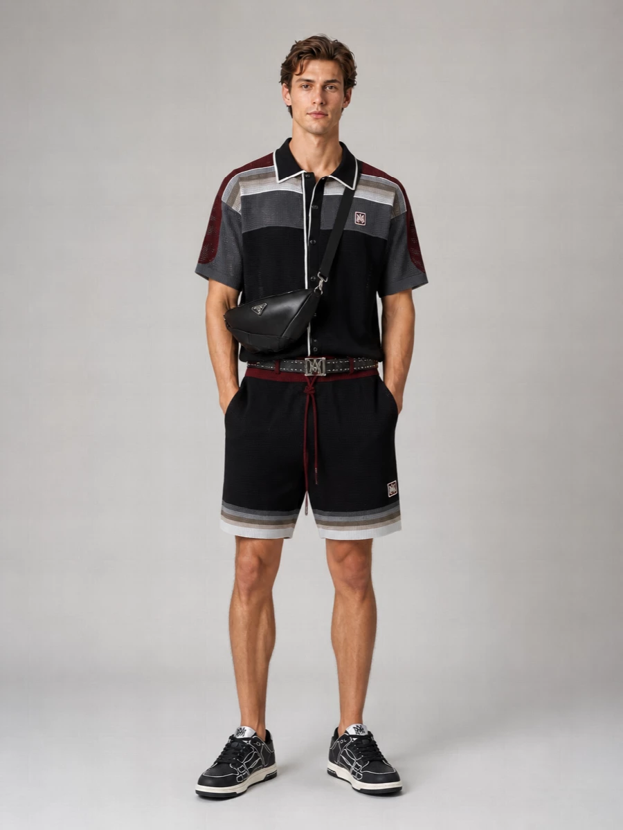 Amiri Printed Short-Sleeve Shirt