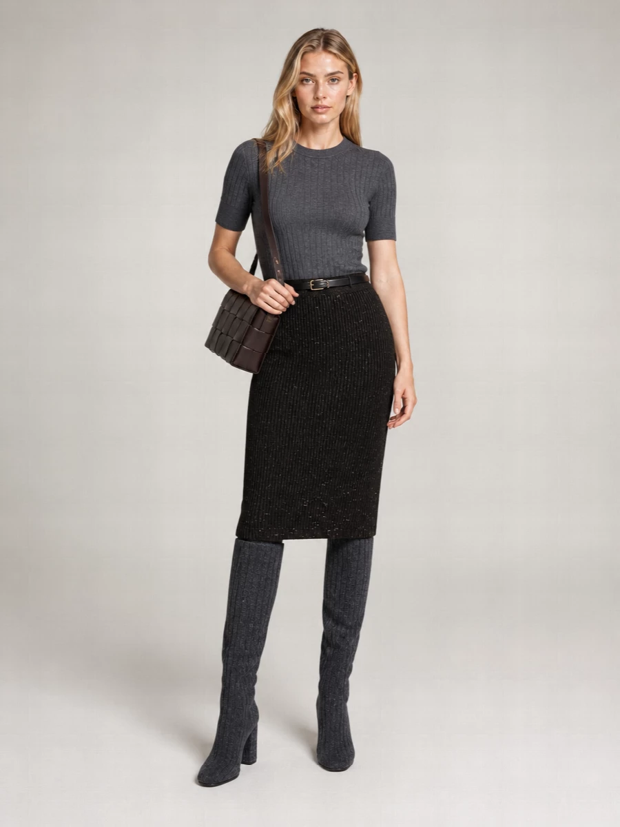Bottega Veneta Wool Slim-Fit Knitted Top