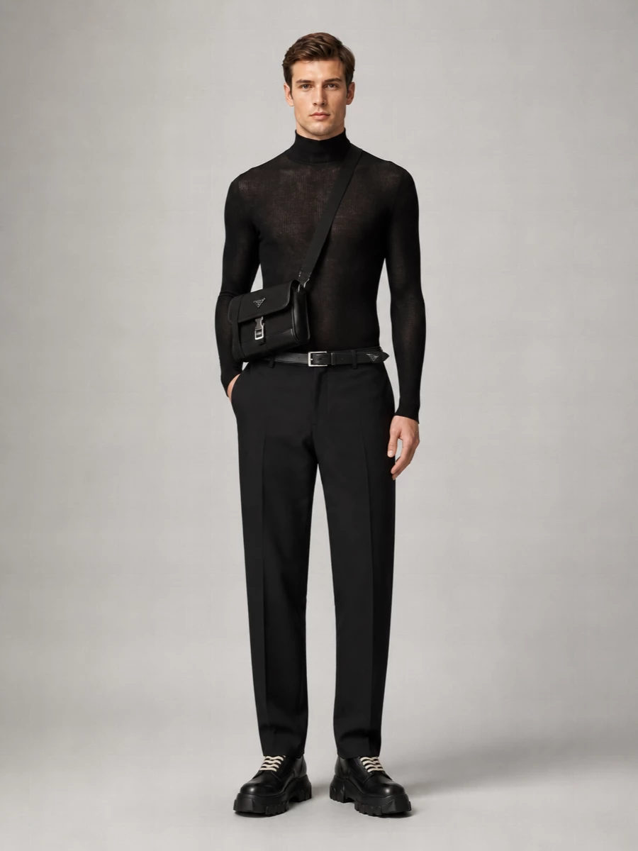 Rick Owens Wide-Leg Tailored Trousers