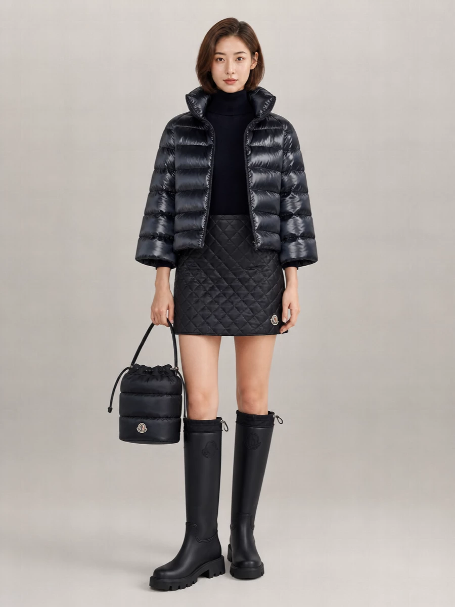 Moncler Pvc Ankle Rain Boots