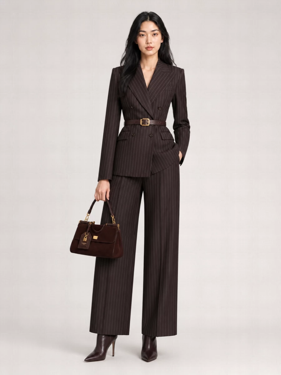 Dolce&Gabbana Straight-Leg Suit Trousers
