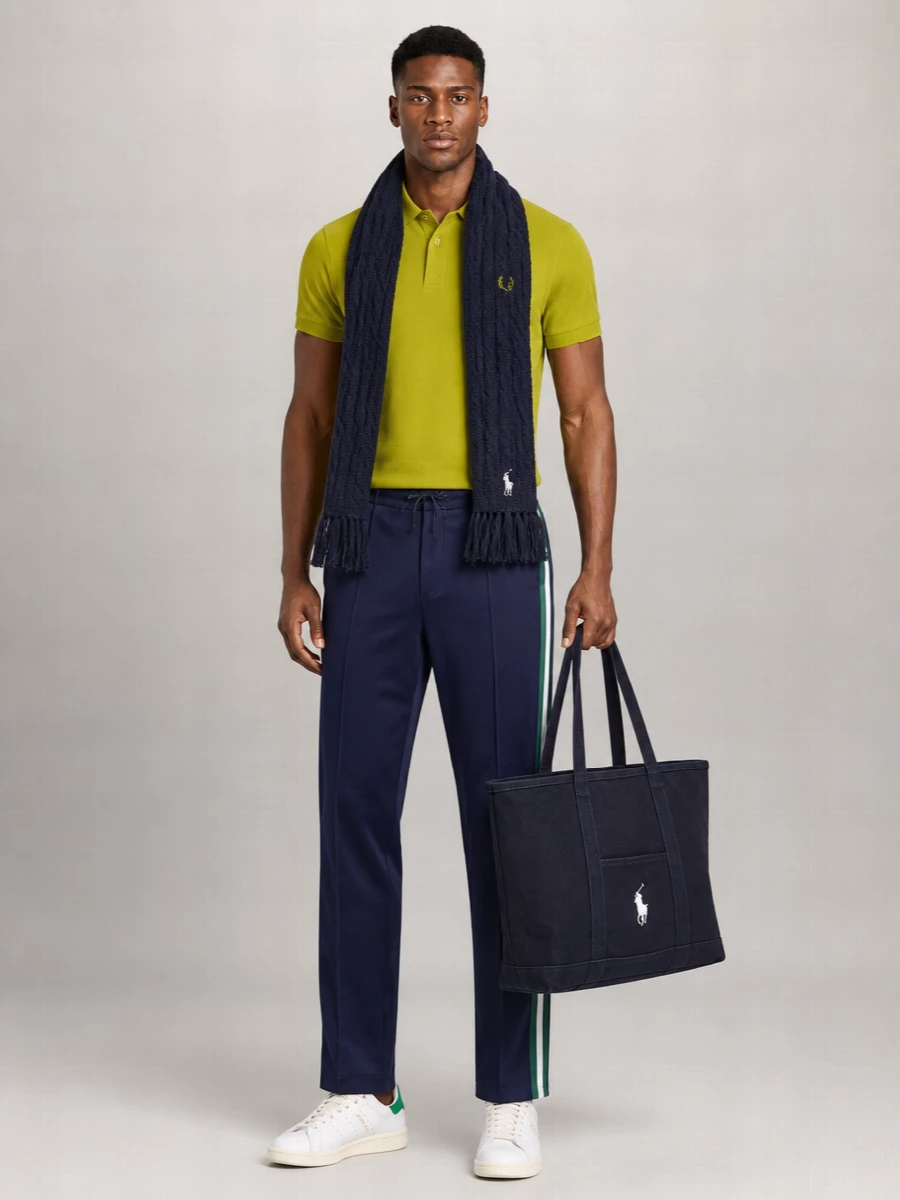 Polo Ralph Lauren Cable-Knit Wool Scarf