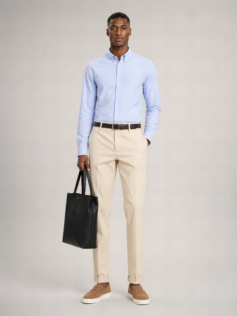 Dondup Cotton Chino Trousers