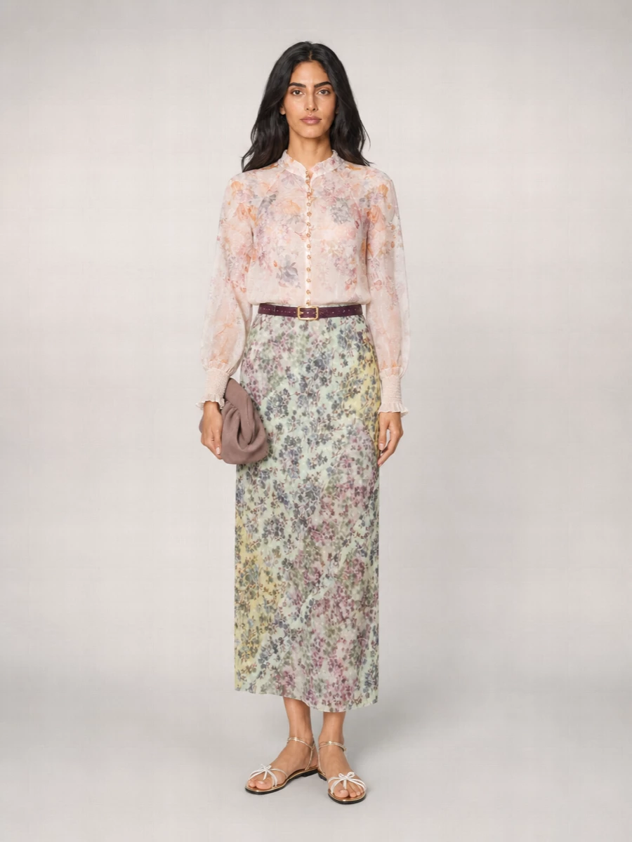 Dries Van Noten high-waisted skirt