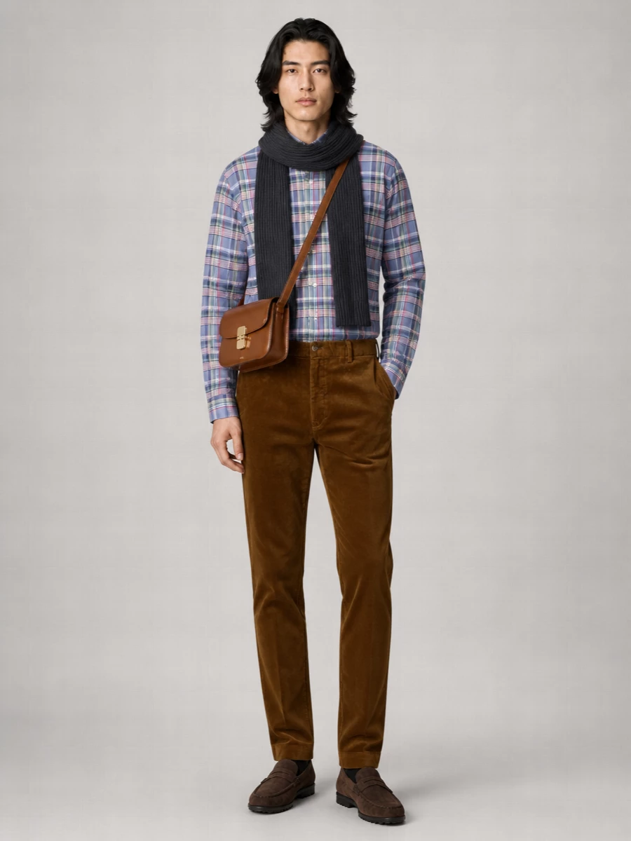 Polo Ralph Lauren Madras Cotton Long-Sleeve Shirt