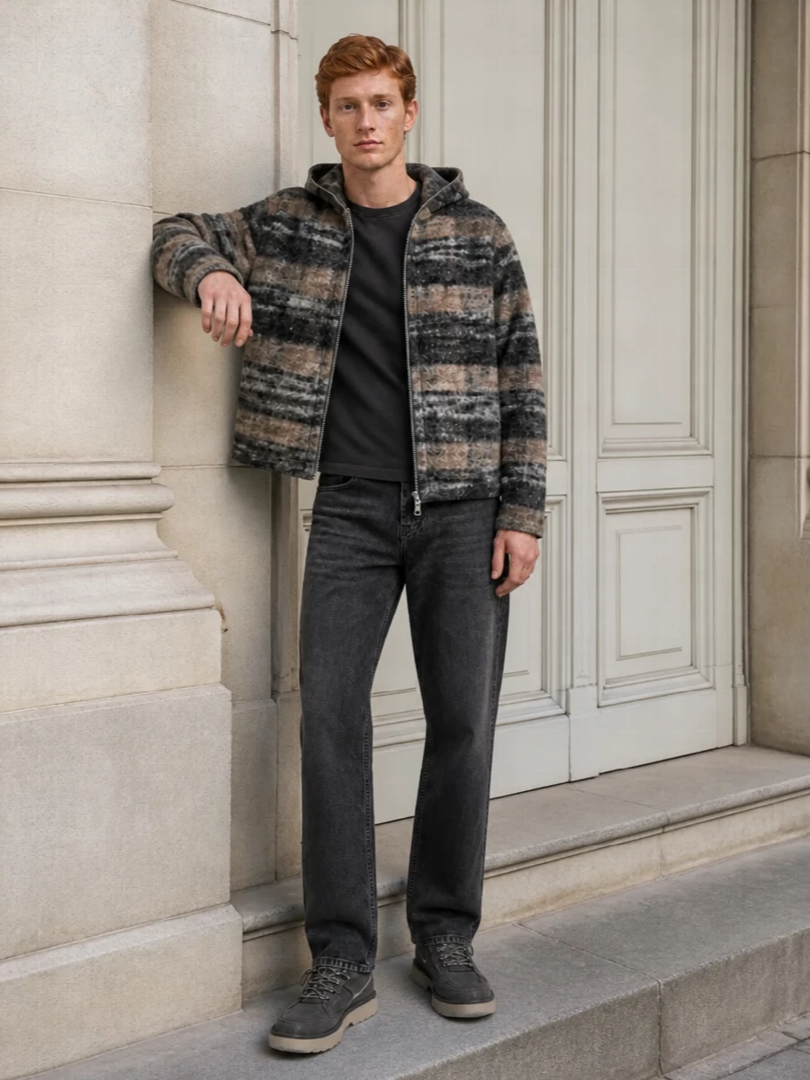 Our legacy hoodie black jeans outfit men