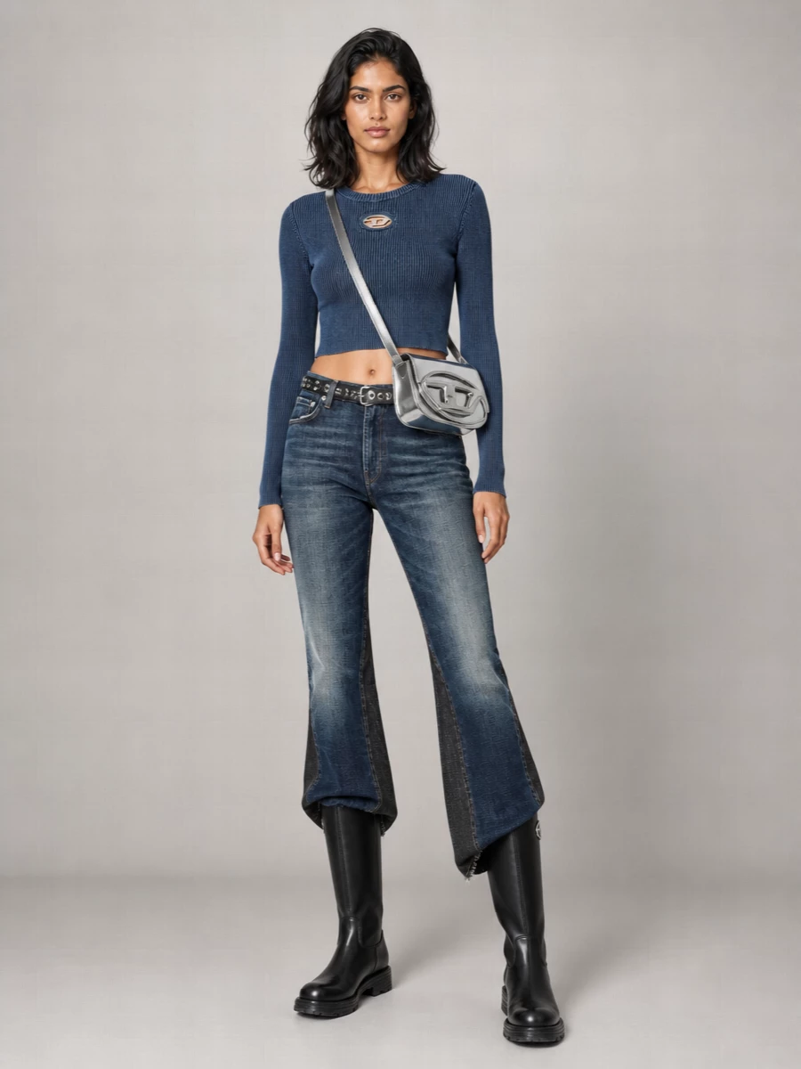Haikure denim wide-leg jeans