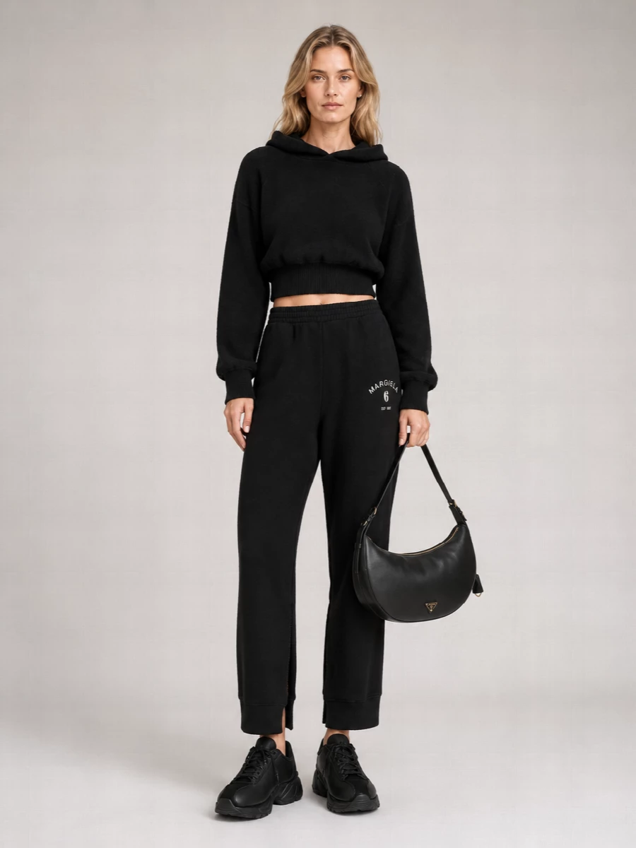 Prada Large Calf Leather Shoulder Bag