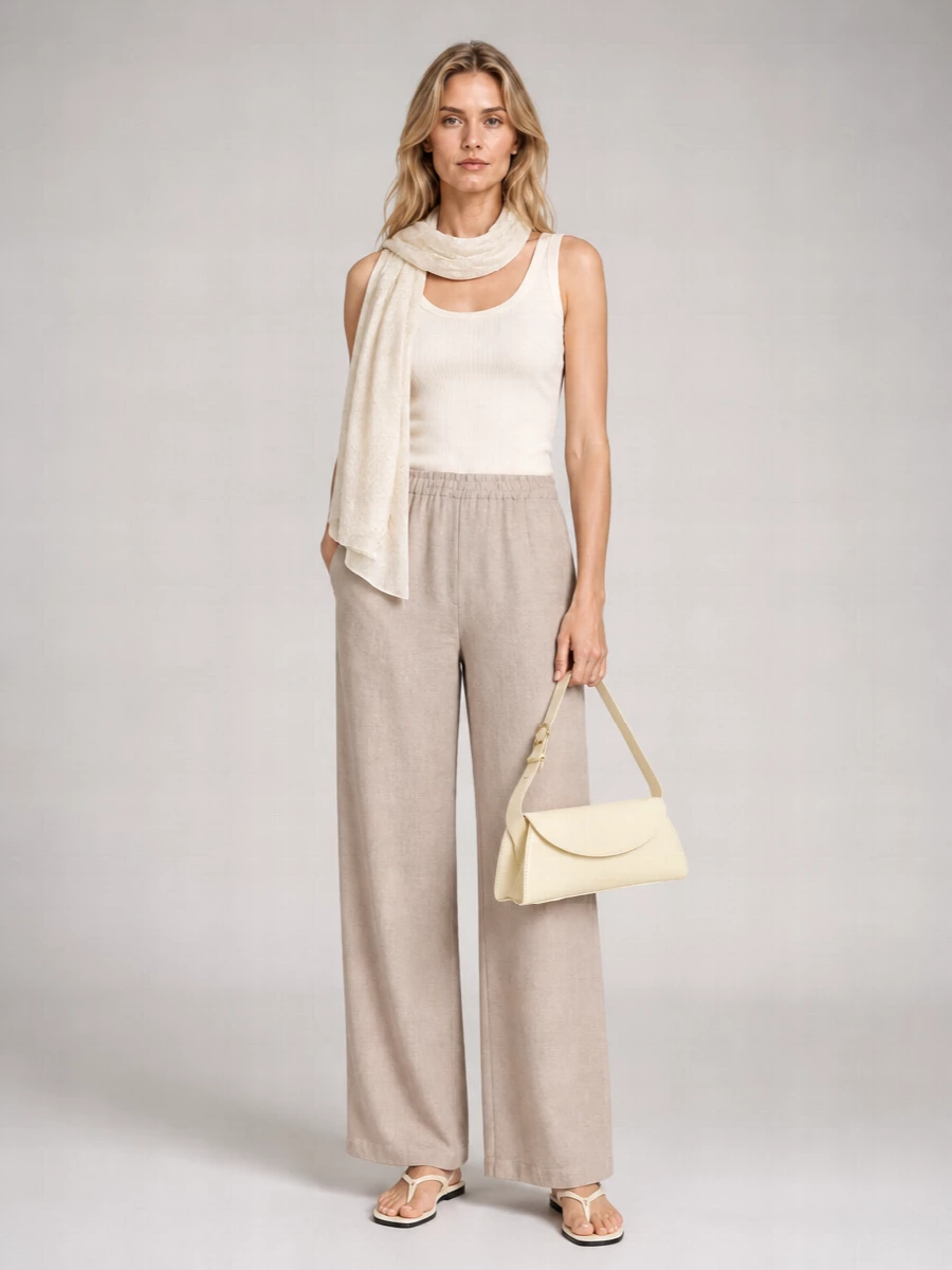 Fabiana Filippi Ribbed Cotton Tank Top