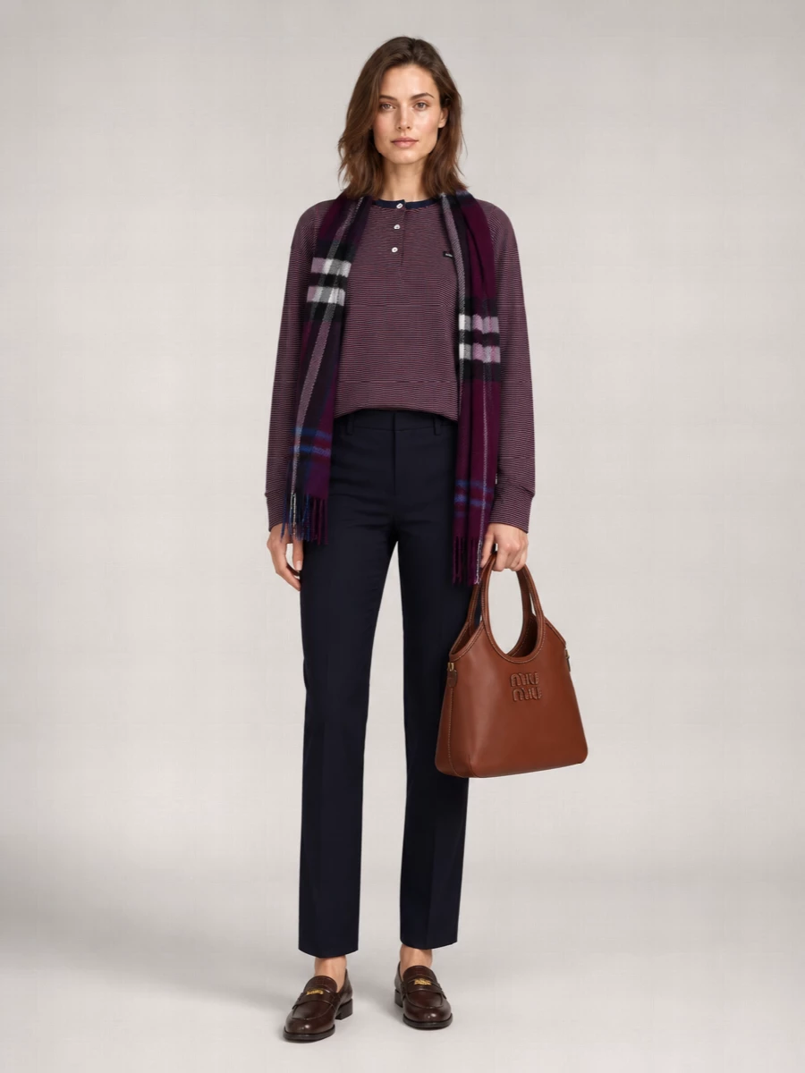 Miu Miu Embroidered Cotton Oversized T-Shirt
