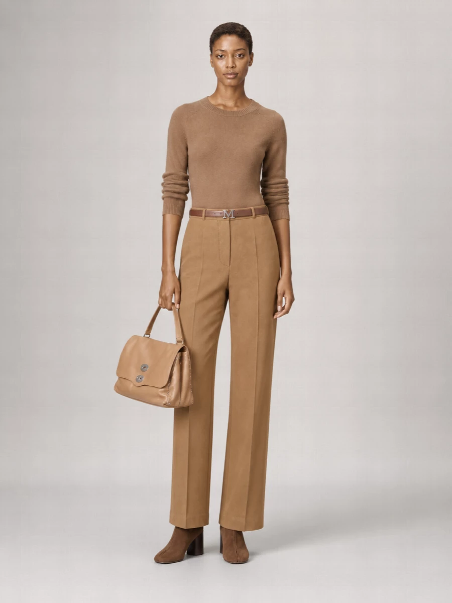 S Max Mara Cashmere Wool Crew Neck Jumper