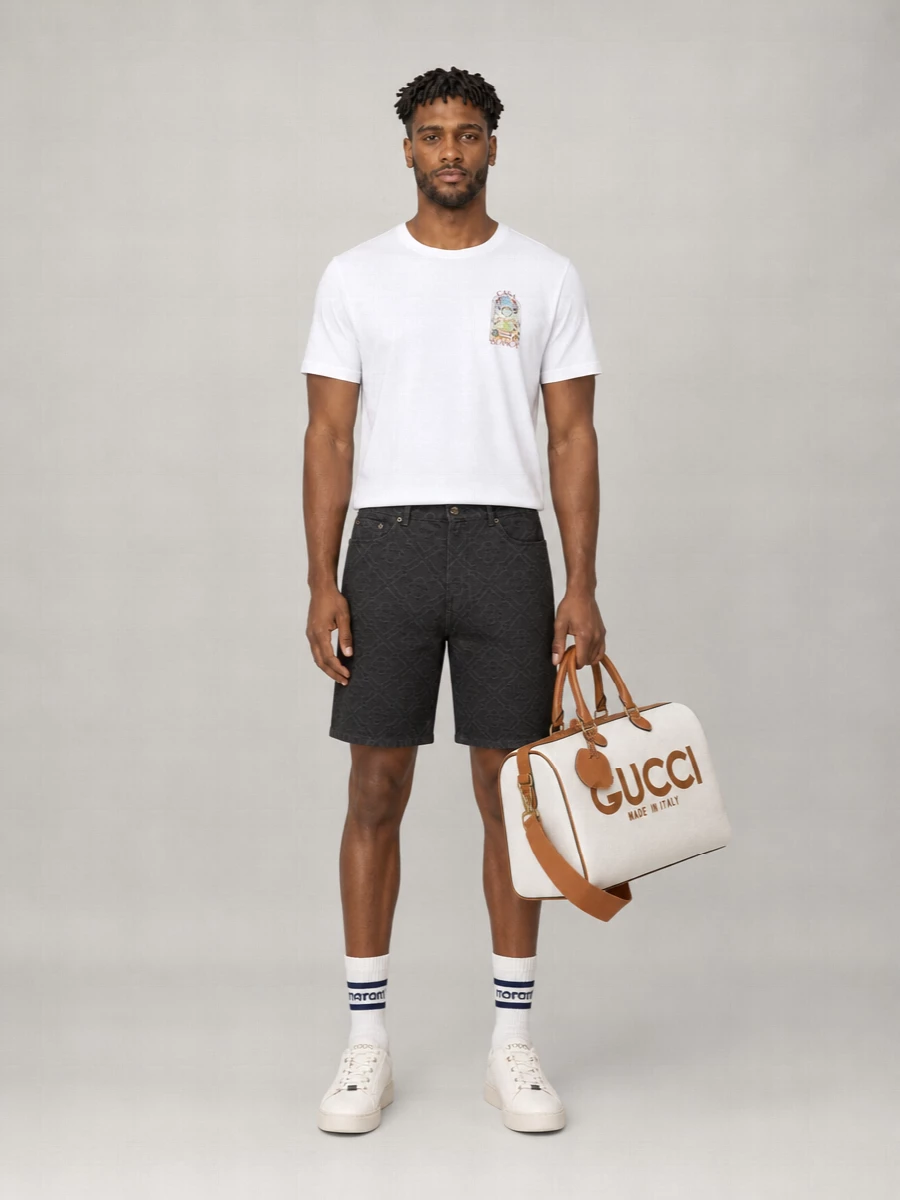 Casablanca Tennis Landscape Classic T-Shirt