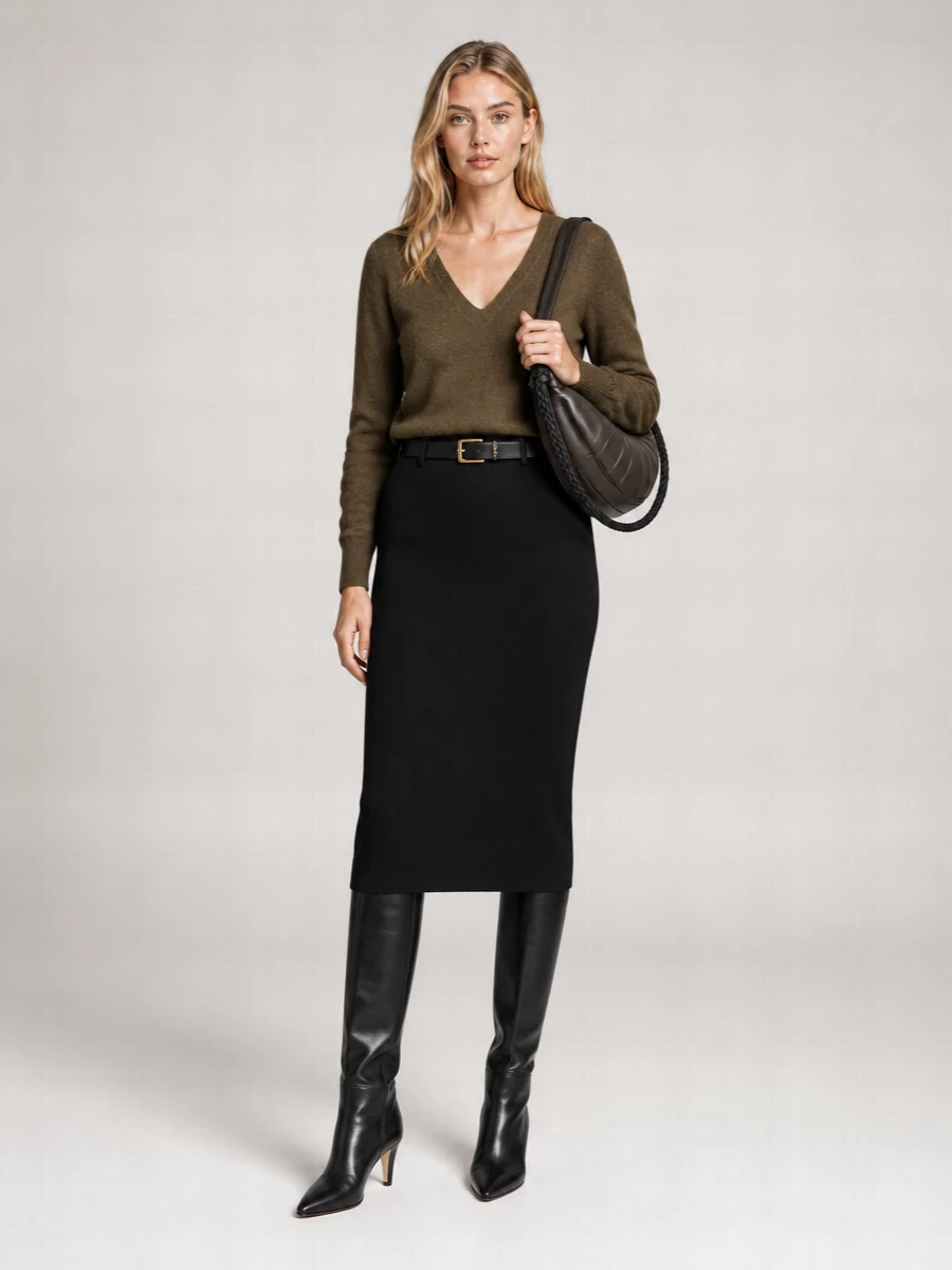 Saint Laurent Cashmere V-Neck Sweater