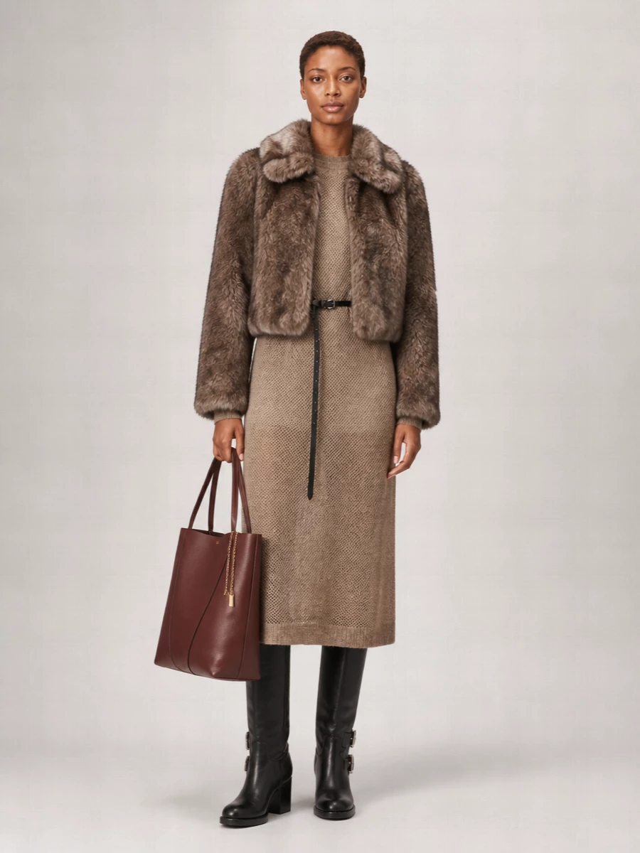 Chloé Chloé Spin Large Leather Tote Bag