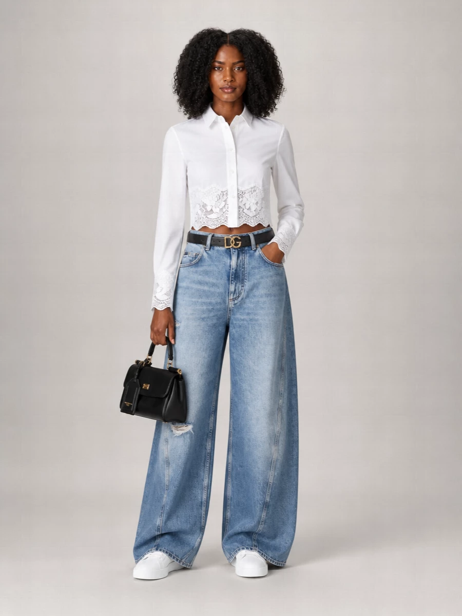 Dolce&Gabbana Wide-Leg Trousers