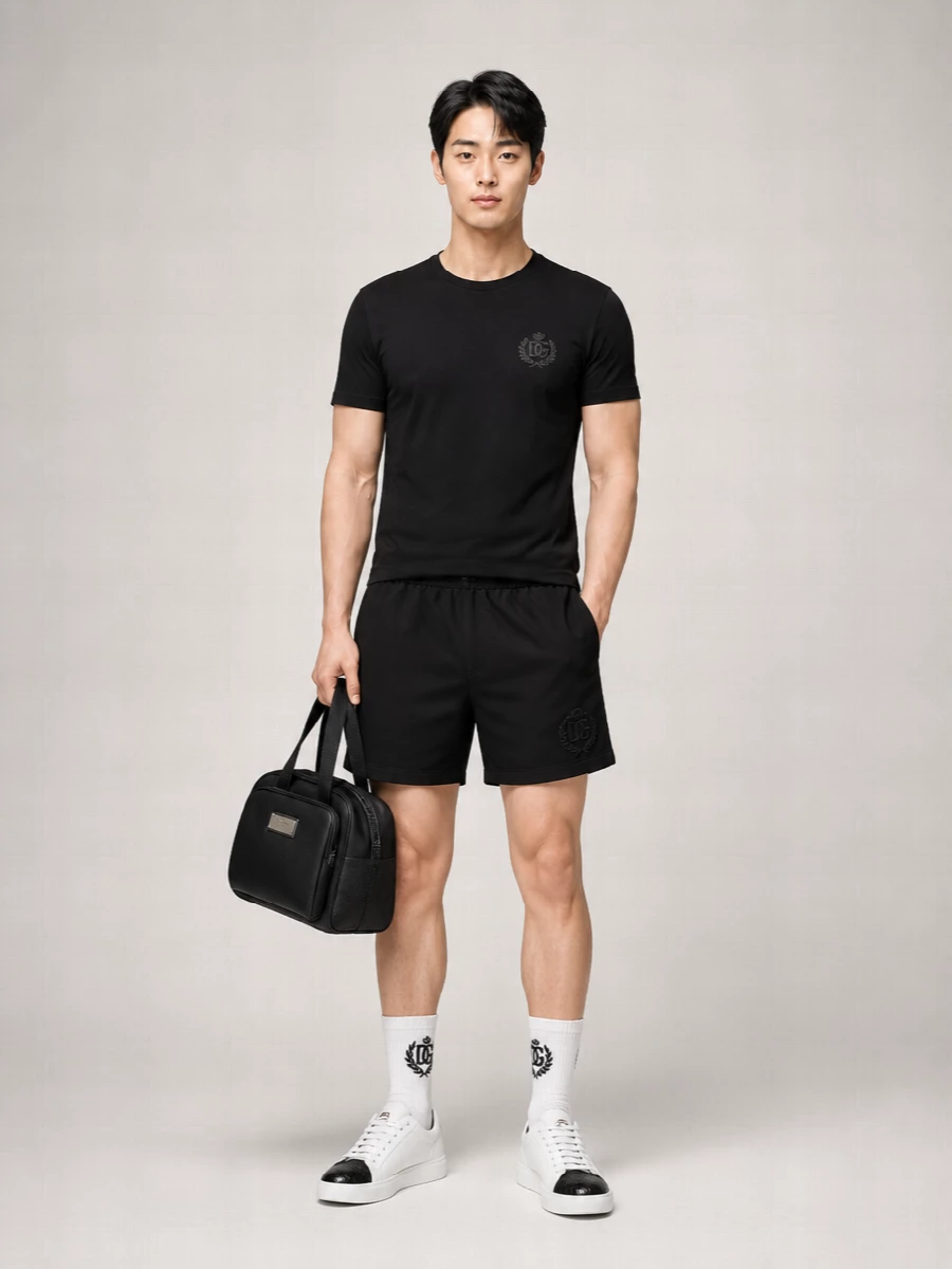 Dolce&Gabbana Leather Low-Top Sneakers