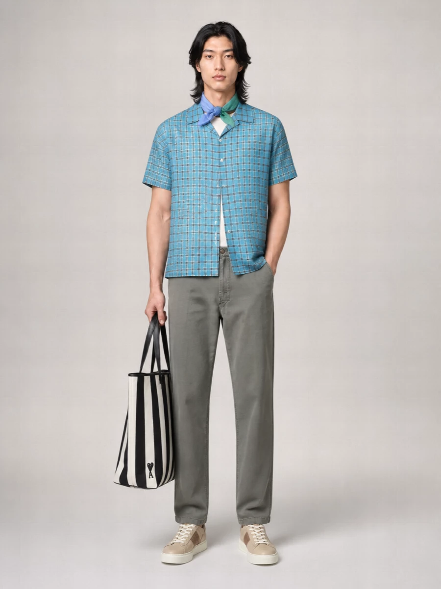Beams Plus Plaid Casual Shirt