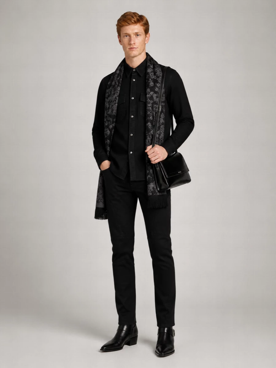 Alexander Mcqueen Denim Straight-Leg Jeans
