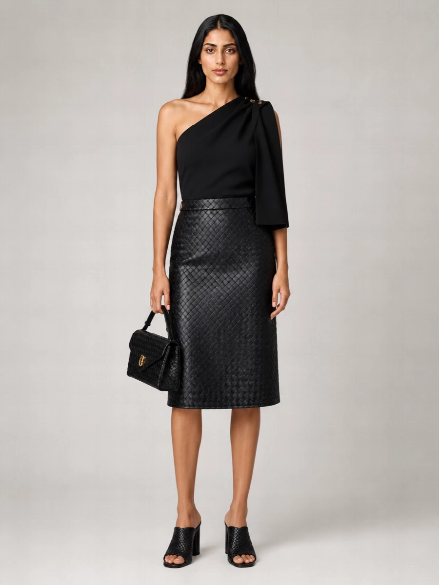 Bottega Veneta High-Waisted Skirt