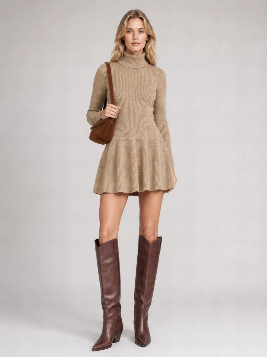Moschino Suede Shoulder Bag