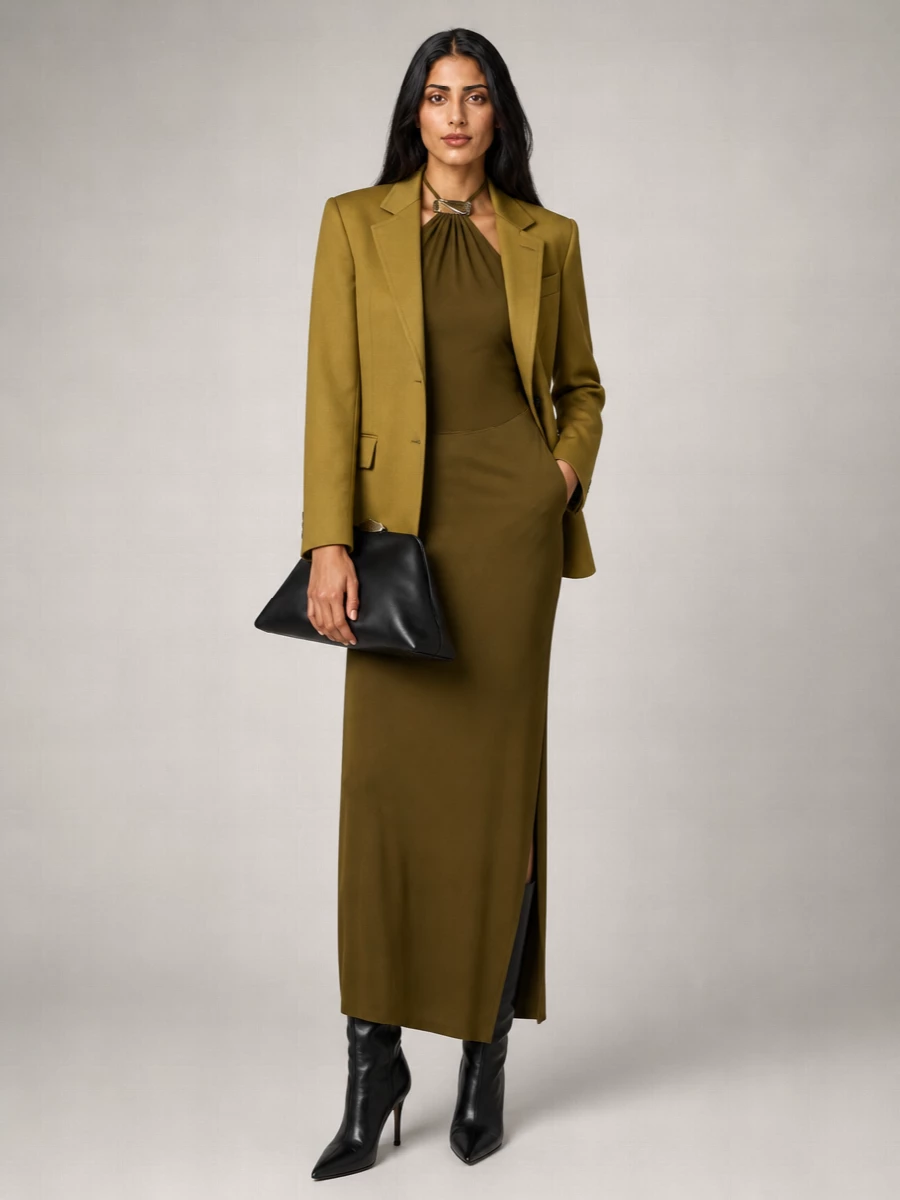 The Attico Virgin Wool Blazer