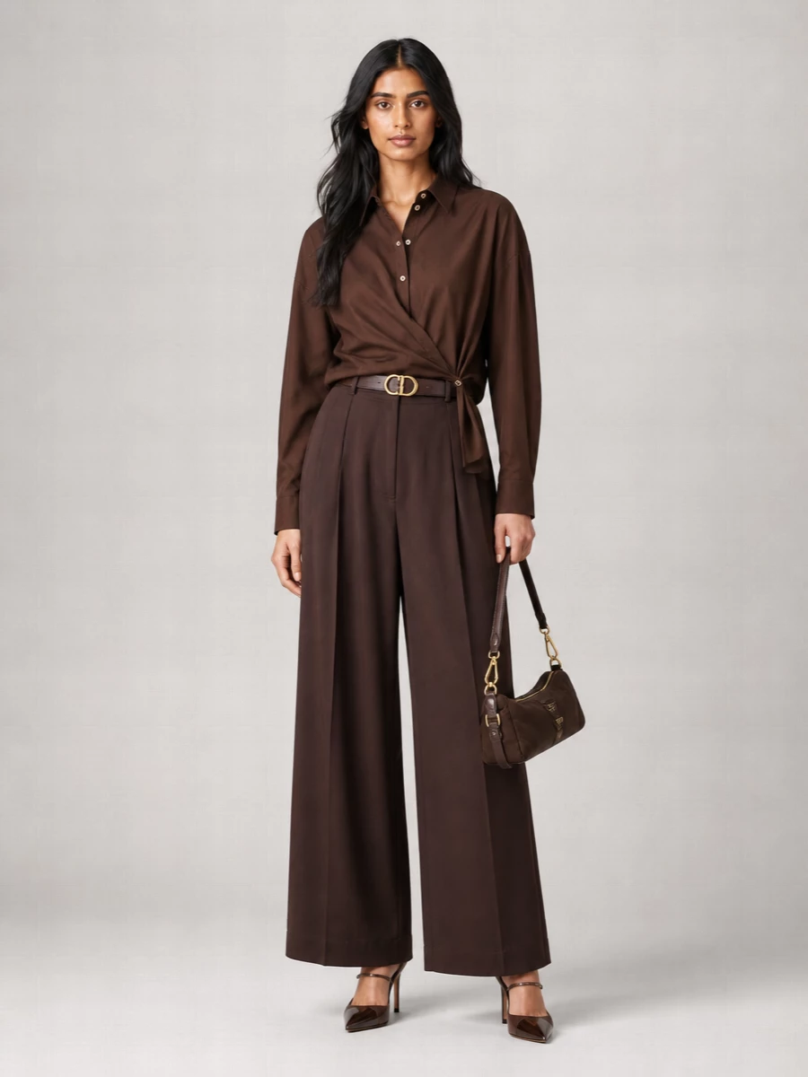 Zimmermann Silk Wide-Leg Trousers