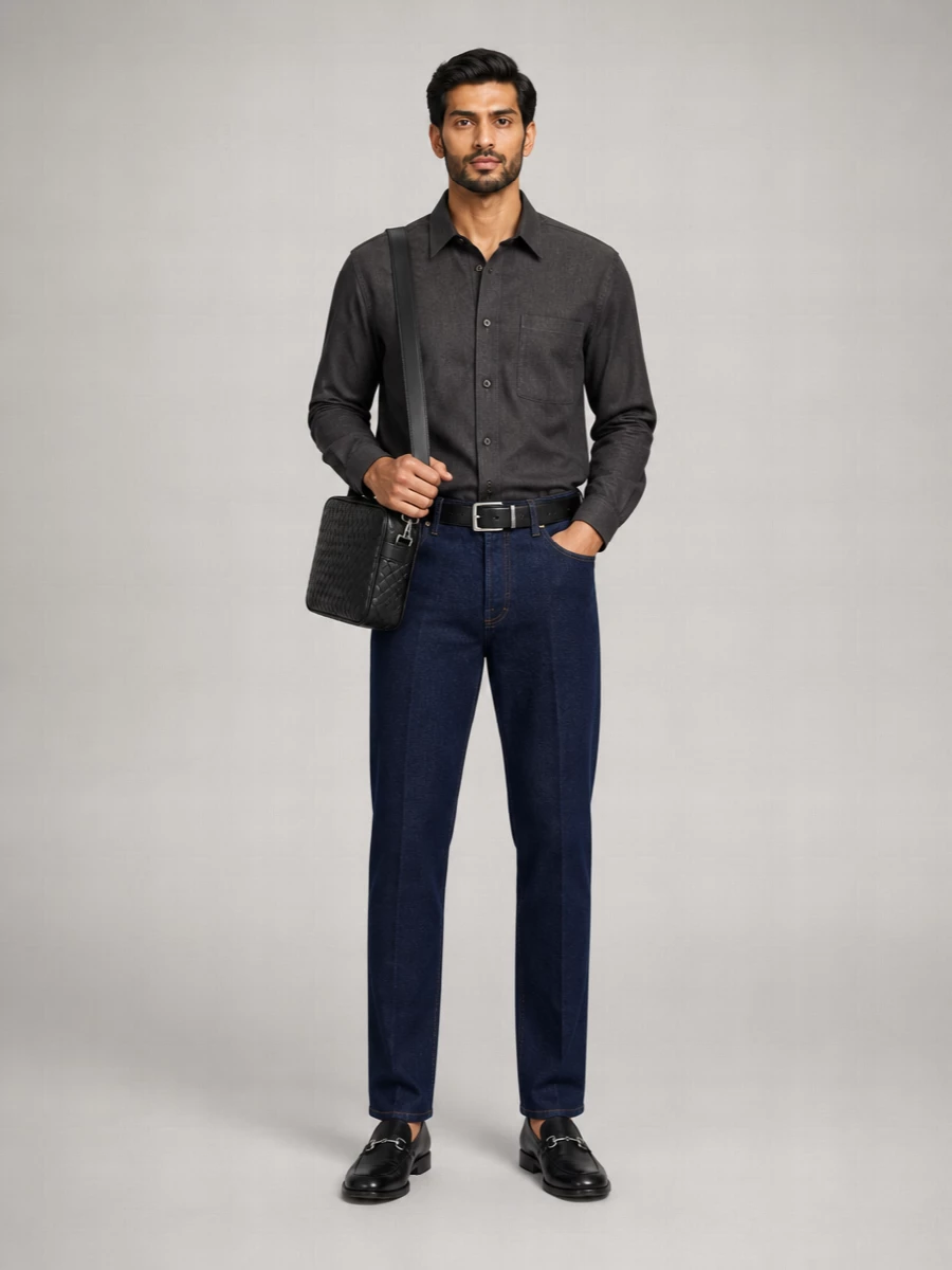Gucci Denim Straight-Leg Jeans