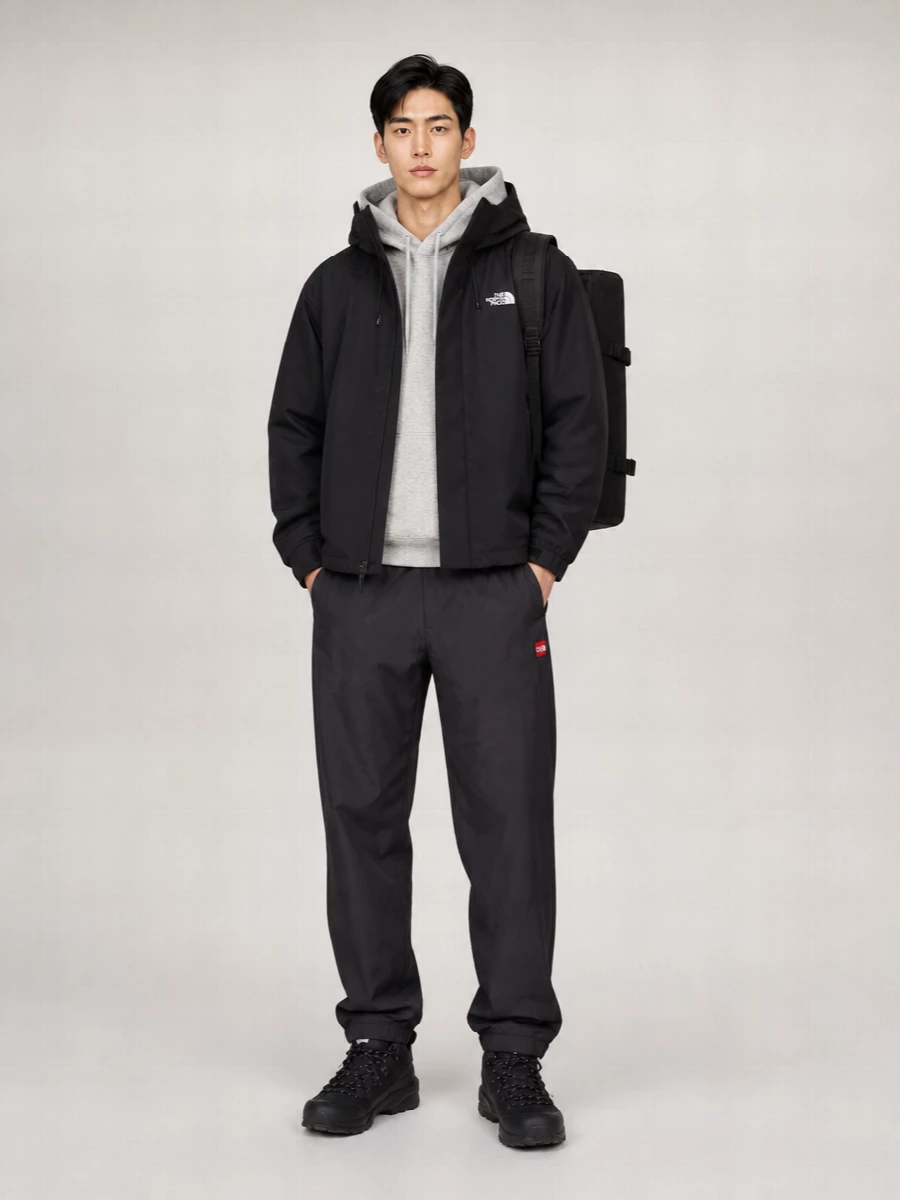 The North Face hooded jacket