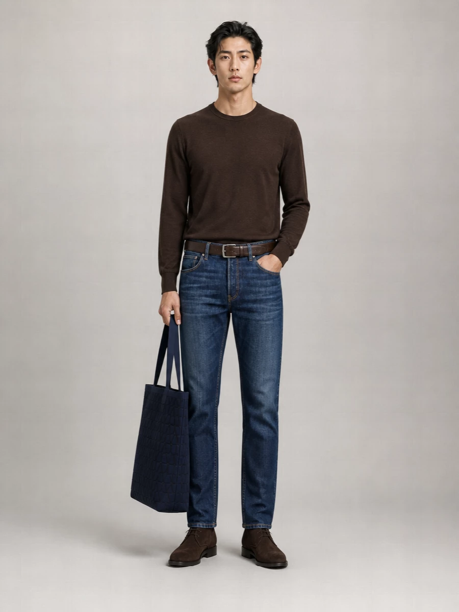 Pt Torino Straight-Leg Denim Jeans