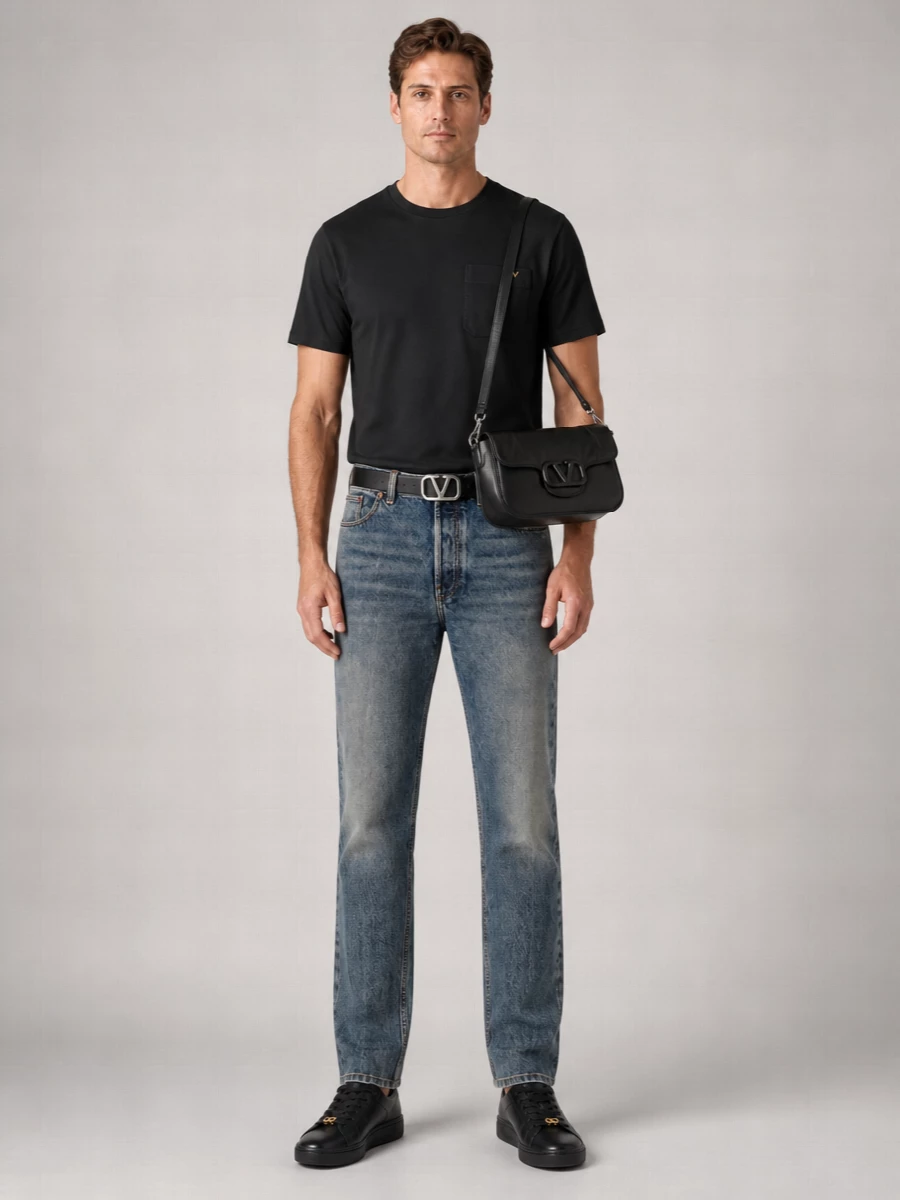 Valentino Garavani Straight-Leg Denim Jeans