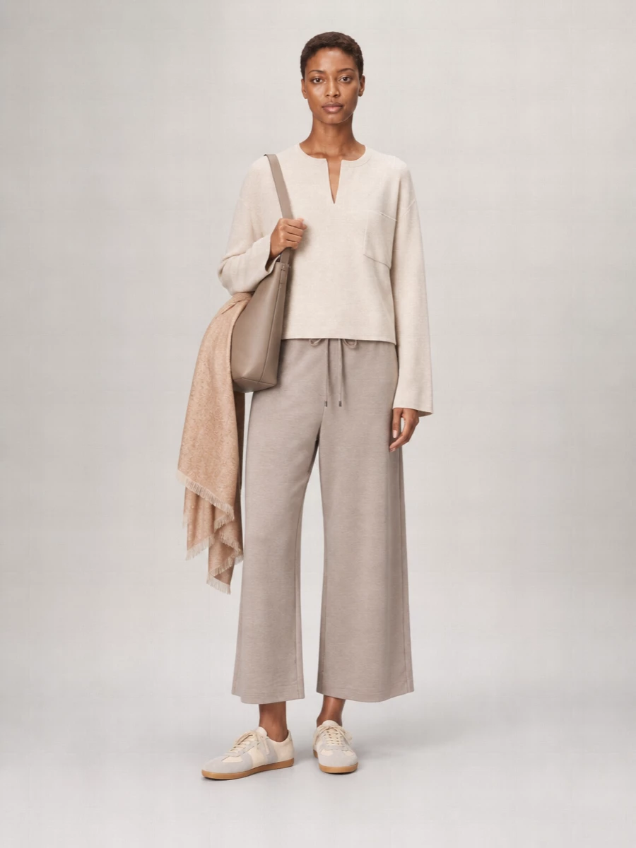 S Max Mara Wool Long Trousers