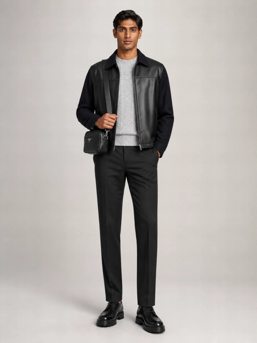 Christian Dior Leather Coat